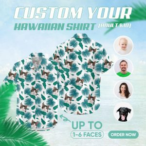 Image of christmas aloha shirts – custom printed Hawaiian shirt