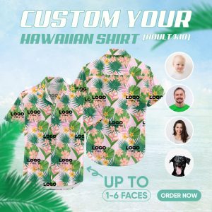 Image of hawaiian shirt logo – custom printed Hawaiian shirt