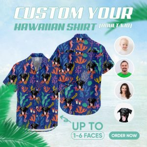 Image of spongebob squarepants hawaiian shirt – custom printed Hawaiian shirt