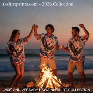 250th anniversary hawaiian shirt - SK Shirt Prints