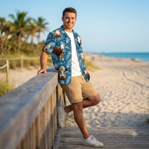 cow print shirt mens styles including Hawaiian button-down and oversized streetwear tee flat lay